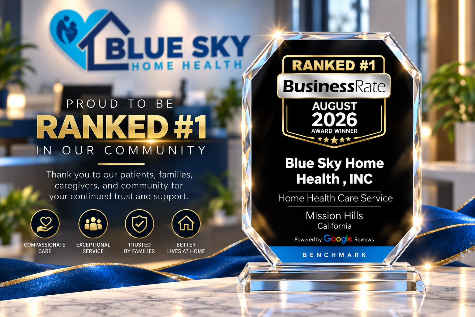 Blue Sky Home Health 2026 Award